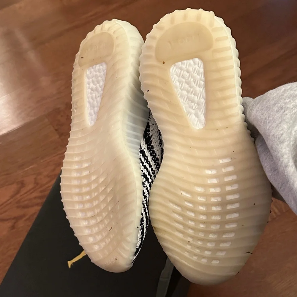 Adidas Yeezy Boost 350 V2 ZEBRA Black White Red